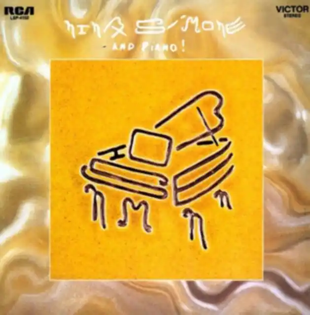 SIMONE,NINA - AND PIANO (180G) (Vinyl LP) Express Delivery